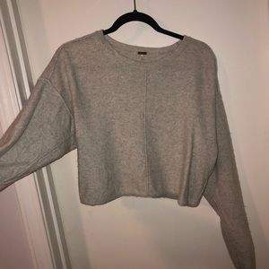 Free People cropped sweater